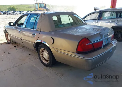 2001 Mercury Grand Marquis Ls из США, поврежденный, VIN 2MEFM75W91X642822